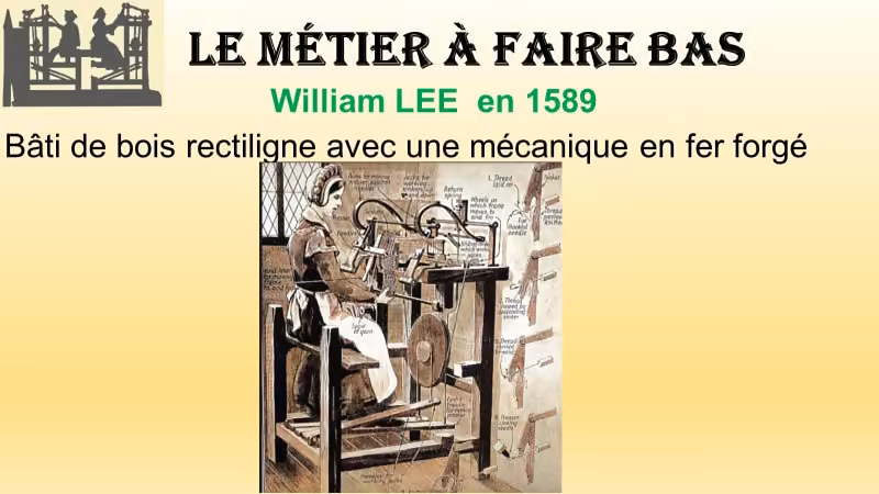 Le metier a faire bas